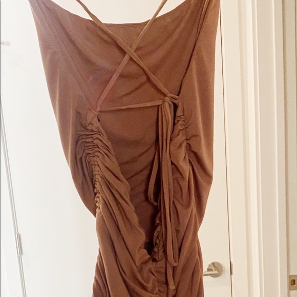Revolve Majorelle Janice Mini Dress in Brown Spice - Picture 7 of 7